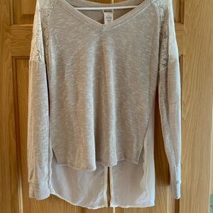 Ten Sixty Beige Long Sleeve